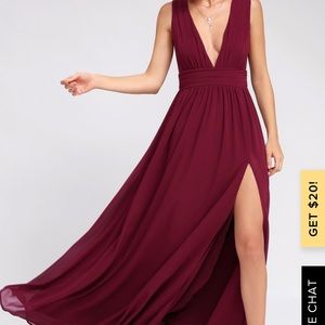 BRAND NEW Lulu’s Bridesmaid Dress